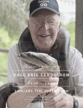 Dale Eric Sandstrom Obituary